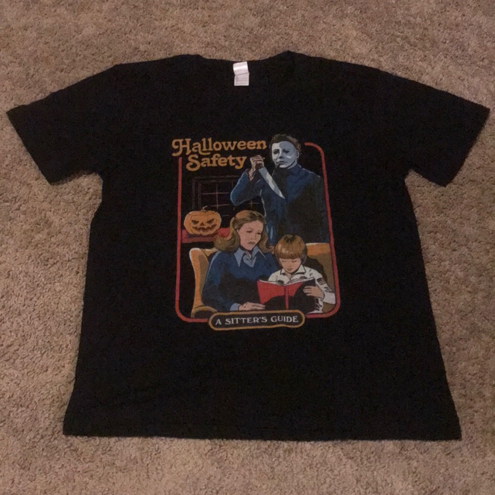 NWOT Halloween Safety shirt